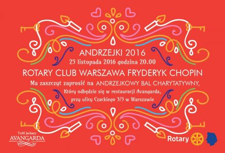 Bal Andrzejkowy – RC Warszawa Fryderyk Chopin
