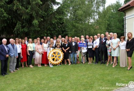 RC Konstancin Rotary przekazanie służby na kadencję 2017/2018