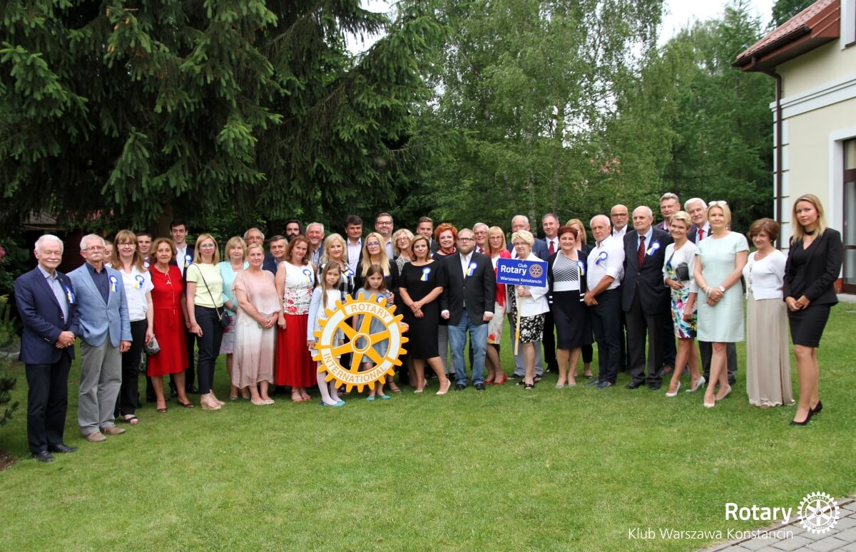 RC Konstancin Rotary przekazanie służby na kadencję 2017/2018